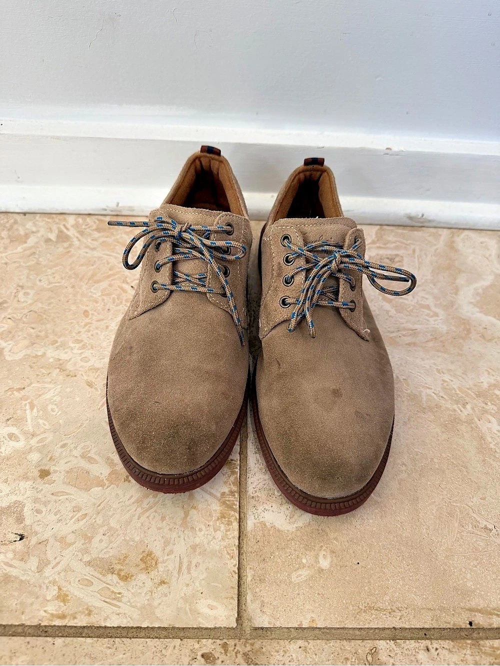 Florsheim Boys US 4 Brown dress showed